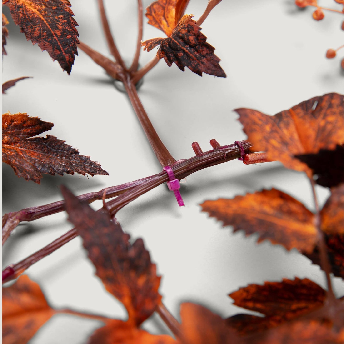 Brown Artificial Cimicifuga Seeded Garland - 6'