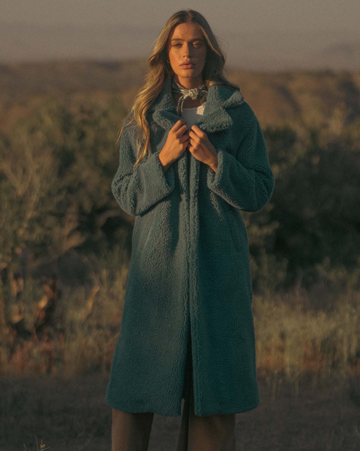 Full Length Teddy Coat