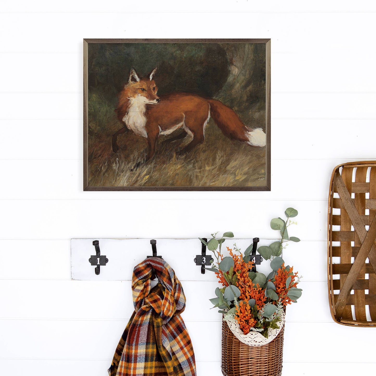 Forest Fox By Julia Purinton: 20 x 16 x 1.5