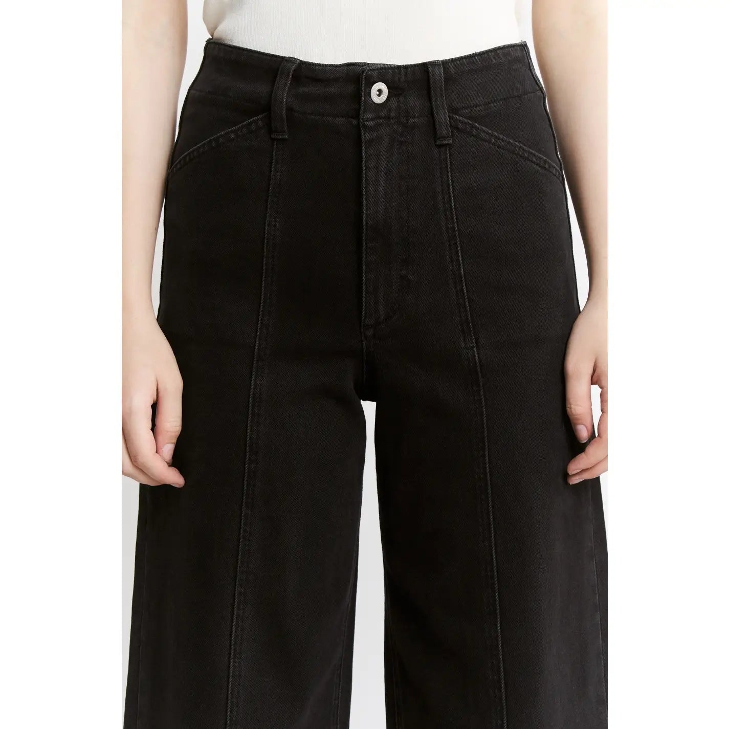 High Rise Seamed Trouser